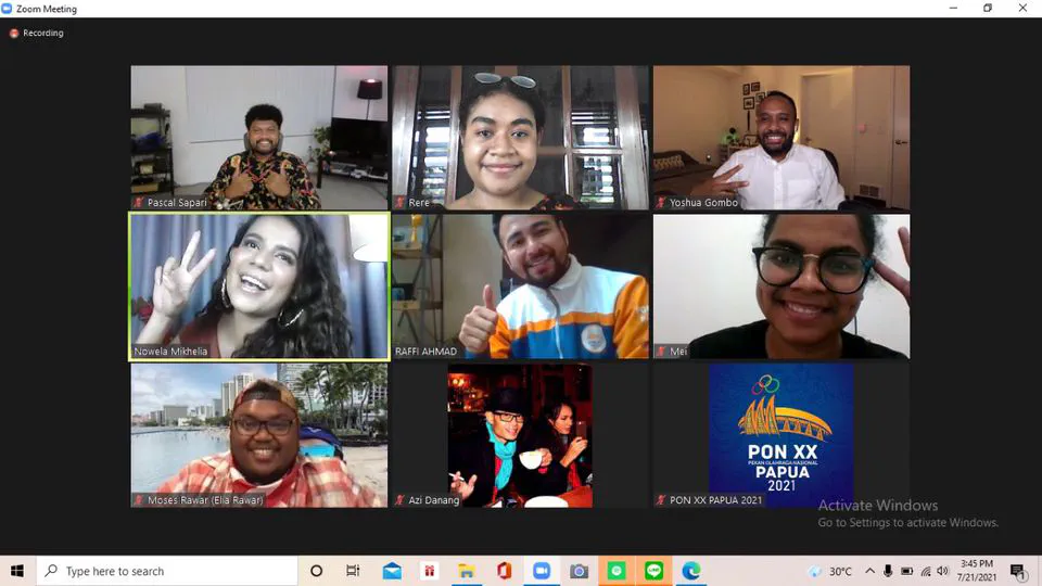 PON Papua 2021 - Sharing Session